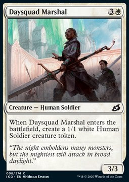 Marschall der Tagwache IKO-8 Common Near Mint Englisch Foil