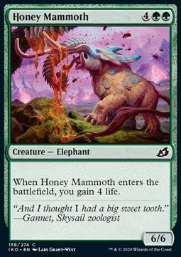 Honigmammut IKO-158 Common Near Mint Deutsch Foil