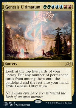 Genesis-Ultimatum IKO-189 Rare Near Mint Englisch Foil