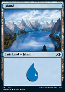 Insel (V.1) IKO-263 Land Excellent Deutsch Foil