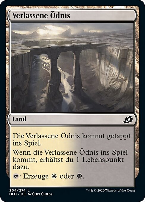 Verlassene Ödnis IKO-254 Common Near Mint Deutsch