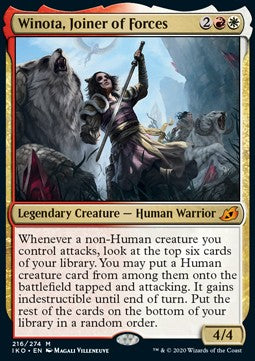 Winota, Einerin der Kräfte IKO-216 Mythic Near Mint Englisch