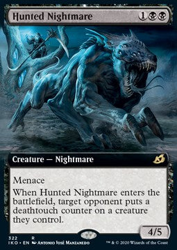 Gejagter Nachtmahr XIKO-322 Rare Excellent Englisch Foil
