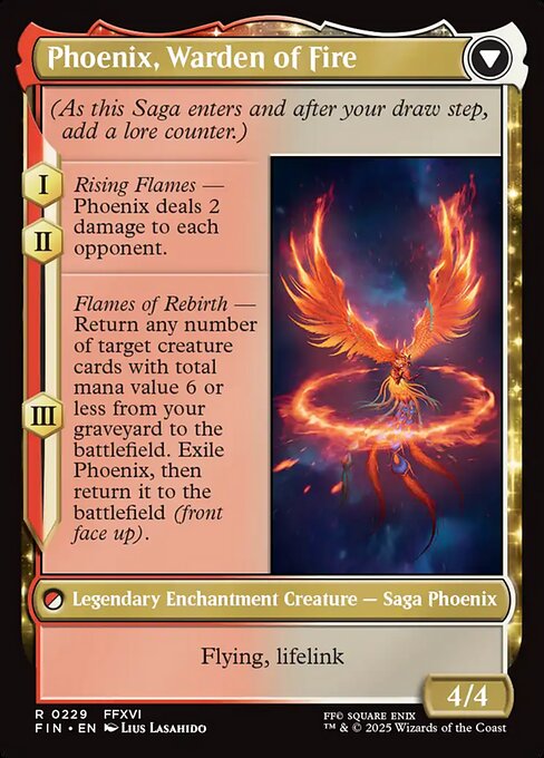 Joshua, Phoenix's Dominant // Phoenix, Warden of Fire - Back Face