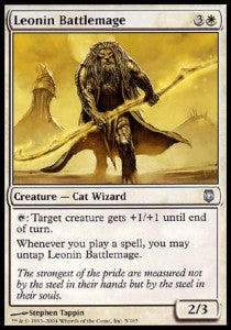 Leoniden-Kampfmagier DST-5 Uncommon Excellent Deutsch Foil