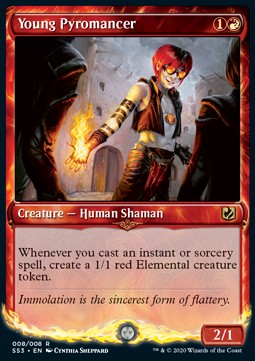 Young Pyromancer SS3-8 Rare Near Mint Englisch
