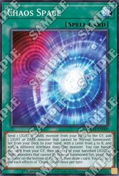 Chaos Space TOCH-009 Super Rare Excellent Englisch