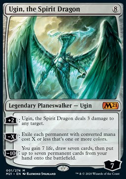 Ugin, the Spirit Dragon M21-1 Mythic Near Mint Englisch