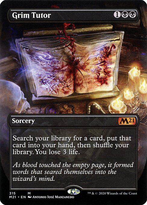 Grim Tutor XM21-315 Mythic Excellent Englisch