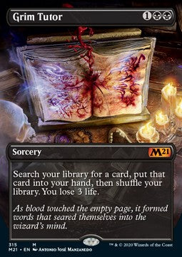 Grimmiger Lehrmeister XM21-315 Mythic Excellent Englisch Foil