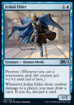Jeskai-Älteste M21-53 Uncommon Near Mint Englisch Foil