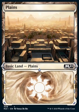 Plains XM21-309 Land Excellent Englisch Foil