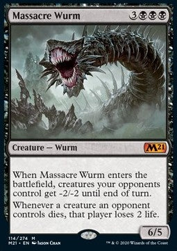 Massakerwurm M21-114 Mythic Near Mint Englisch