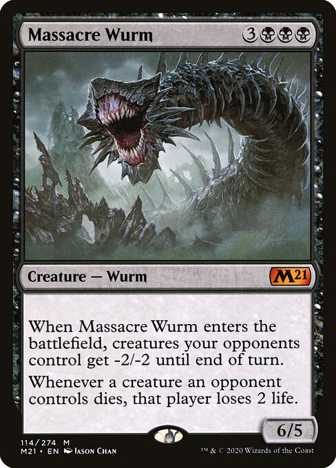 Massakerwurm M21-114 Mythic Near Mint Englisch
