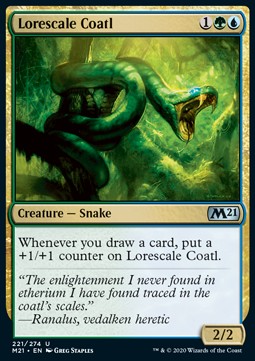 Sagenschuppen-Coatl M21-221 Uncommon Excellent Englisch Foil