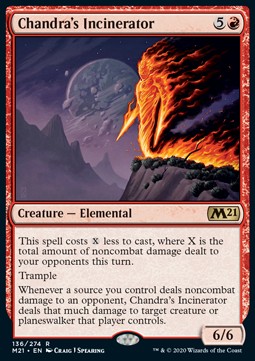 Chandras Einäscherer M21-136 Rare Excellent Englisch Foil