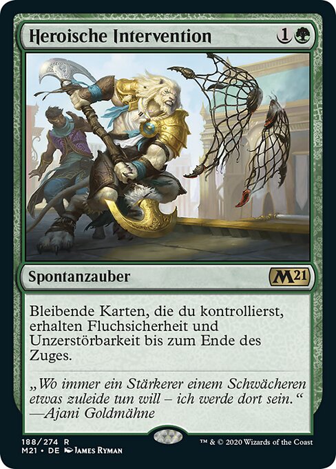 Heroische Intervention M21-188 Rare Excellent Deutsch