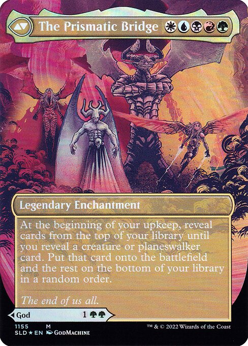 Esika, God of the Tree // The Prismatic Bridge - Back Face