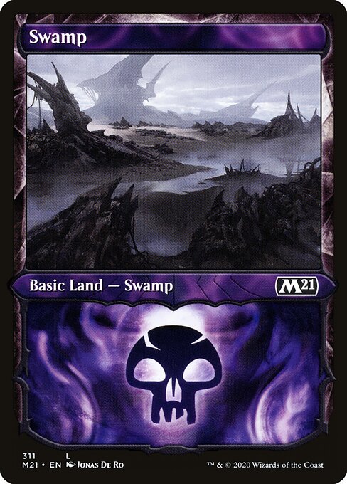 Sumpf XM21-311 Land Excellent Englisch Foil
