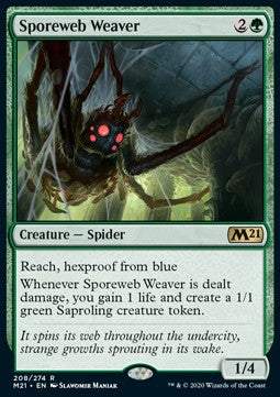 Sporeweb Weaver M21-208 Rare Near Mint Englisch