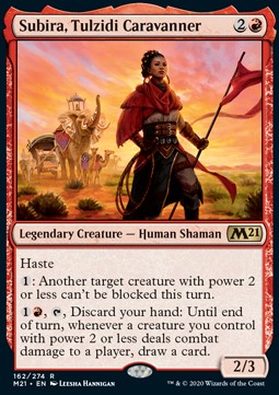 Subira, Tulzidi Caravanner M21-162 Rare Excellent Englisch