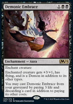 Demonic Embrace M21-95 Rare Near Mint Englisch