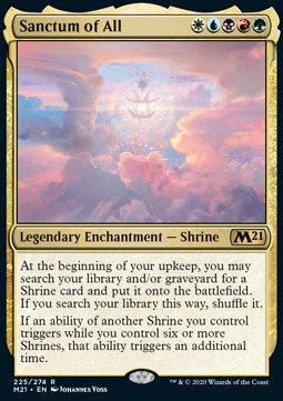 Sanctum of All M21-225 Rare Near Mint Englisch