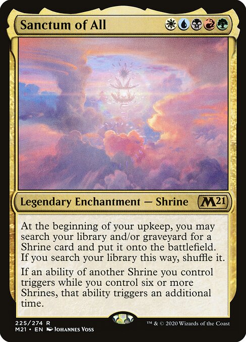 Sanctum of All M21-225 Rare Near Mint Englisch
