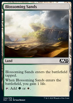 Erblühender Sand M21-244 Common Near Mint Englisch Foil