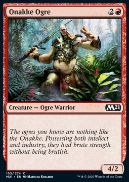 Onakke-Oger M21-155 Common Near Mint Deutsch Foil