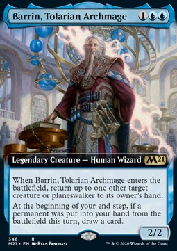 Barrin, tolarianischer Erzmagier XM21-348 Rare Excellent Englisch Foil