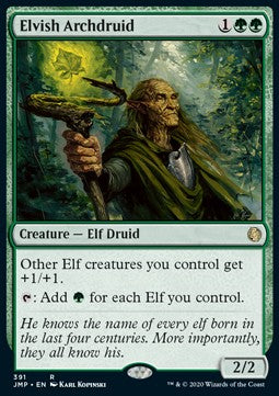 Elvish Archdruid JMP-391 Rare Near Mint Englisch
