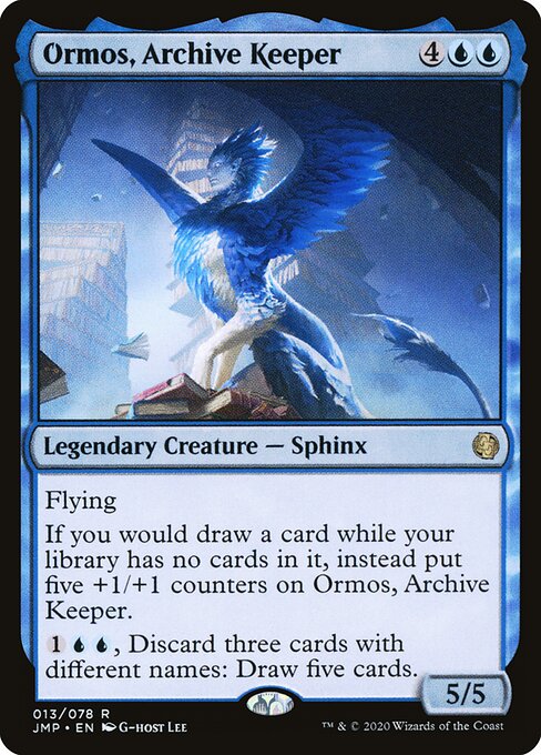 Ormos, Archive Keeper JMP-13 Rare Near Mint Englisch