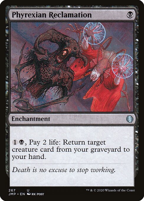 Phyrexian Reclamation JMP-267 Uncommon Near Mint Englisch