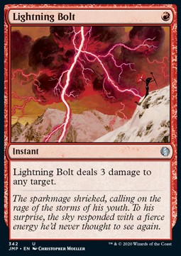 Lightning Bolt JMP-342 Uncommon Near Mint Englisch