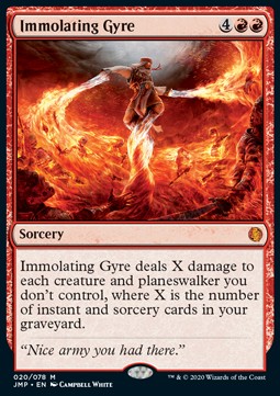 Immolating Gyre JMP-20 Mythic Excellent Englisch