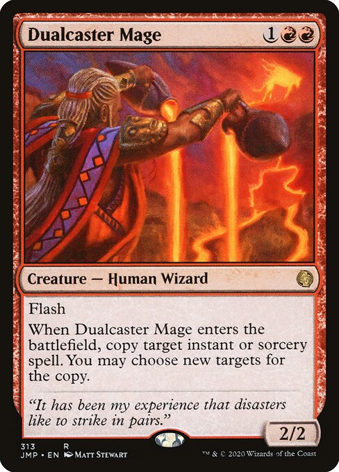 Dualcaster Mage JMP-313 Rare Near Mint Englisch