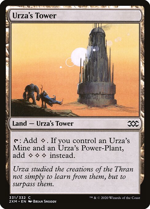 Urza's Tower 2XM-331 Common Good Englisch Foil