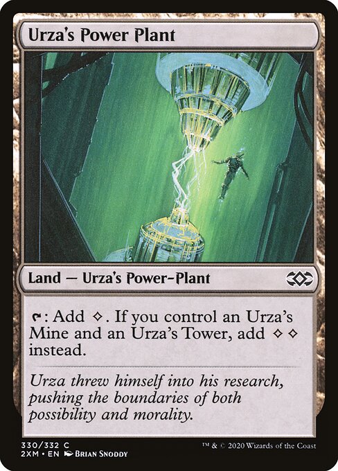 Urza's Power Plant 2XM-330 Common Excellent Englisch Foil