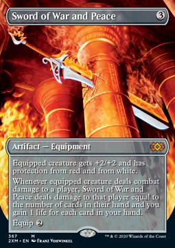 Sword of War and Peace X2XM-367 Mythic Good Englisch