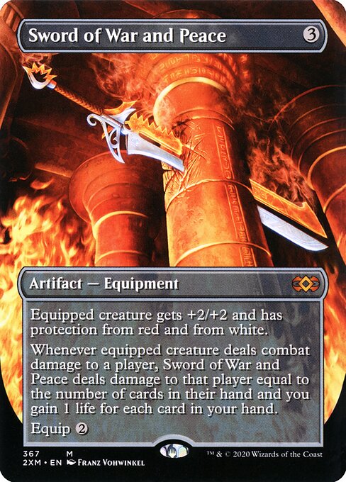 Sword of War and Peace X2XM-367 Mythic Good Englisch