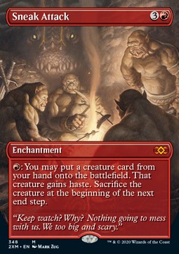 Schleichangriff X2XM-348 Mythic Near Mint Englisch Foil