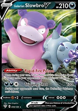Galarian Slowbro V DAA-99 Ultra Rare Near Mint Englisch