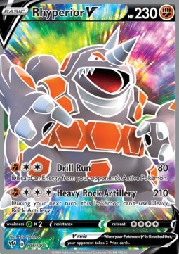Rhyperior V DAA-181 Ultra Rare Near Mint Englisch