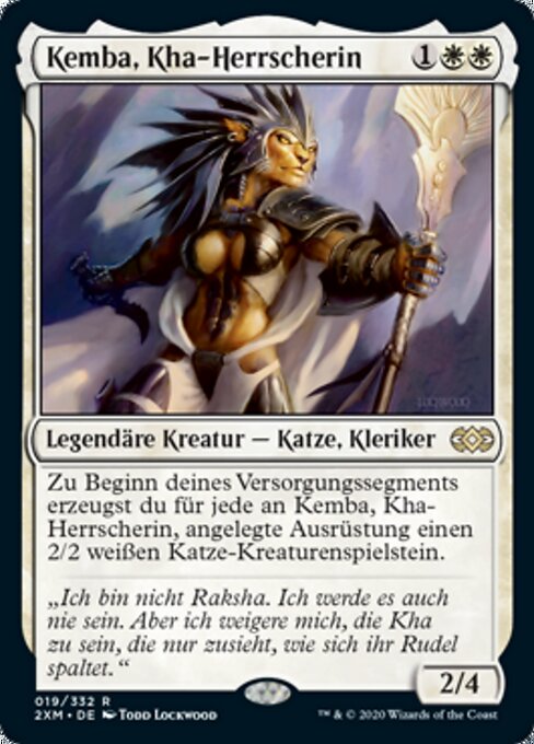 Kemba, Kha-Herrscherin 2XM-19 Rare Near Mint Deutsch