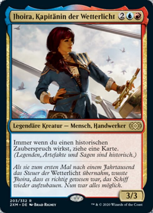 Jhoira, Kapitänin der Wetterlicht 2XM-203 Rare Excellent Deutsch