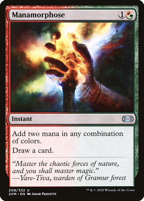 Manamorphose 2XM-208 Uncommon Near Mint Englisch Foil
