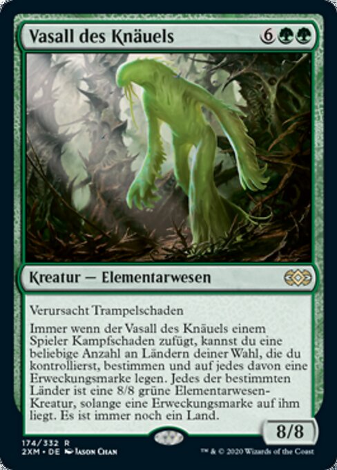 Vasall des Knäuels 2XM-174 Rare Near Mint Deutsch