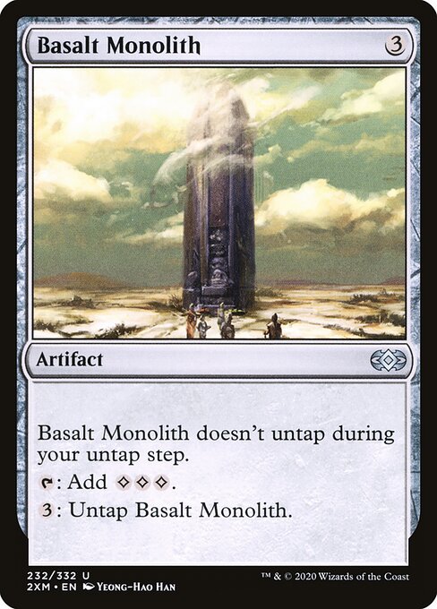 Basalt Monolith 2XM-232 Uncommon Near Mint Englisch