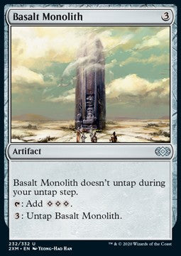 Basaltmonolith 2XM-232 Uncommon Excellent Deutsch Foil